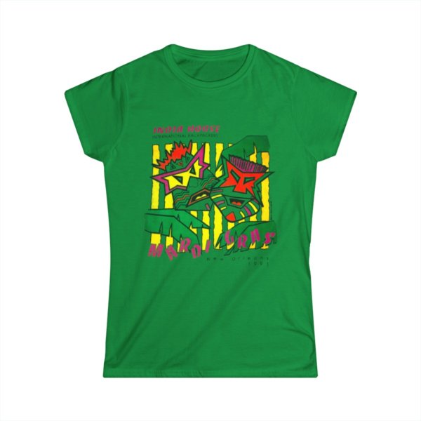 India House Tiki Masks Vintage Color Women's T-Shirt - Image 10