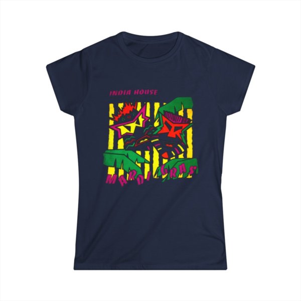 India House Tiki Masks Vintage Color Women's T-Shirt - Image 22