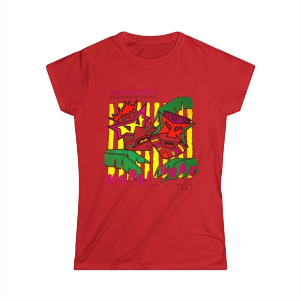 India House Tiki Masks Vintage Color Women's T-Shirt - Image 31