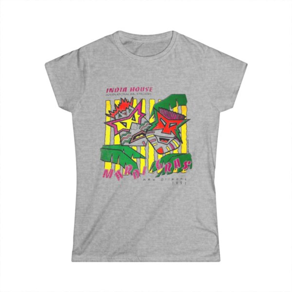 India House Tiki Masks Vintage Color Women's T-Shirt