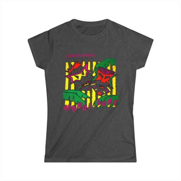 India House Tiki Masks Vintage Color Women's T-Shirt - Image 13